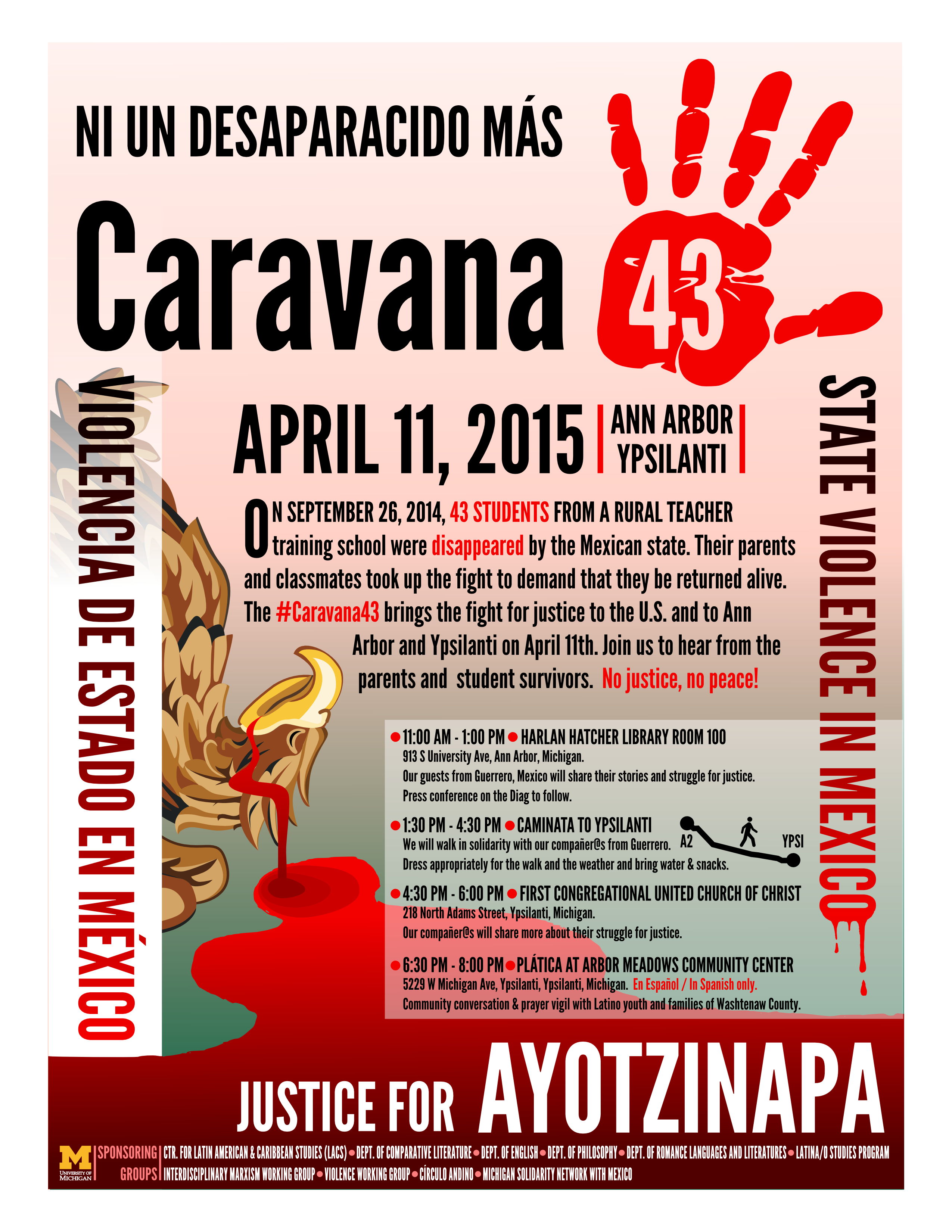 Expired Caravana 43 State Violence in Mexico Happening