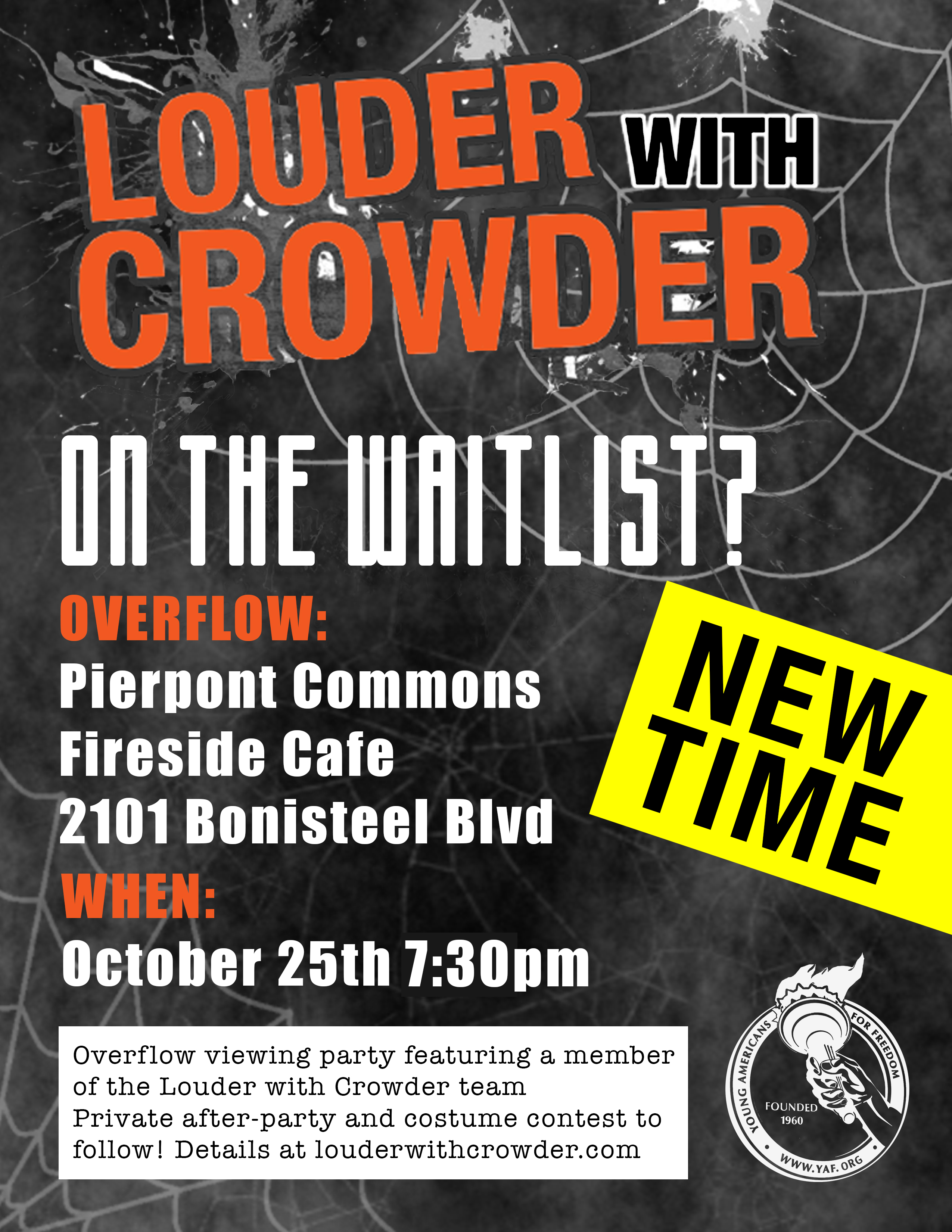 Expired Louder With Crowder Live Halloween Spooktacular Happening Michigan