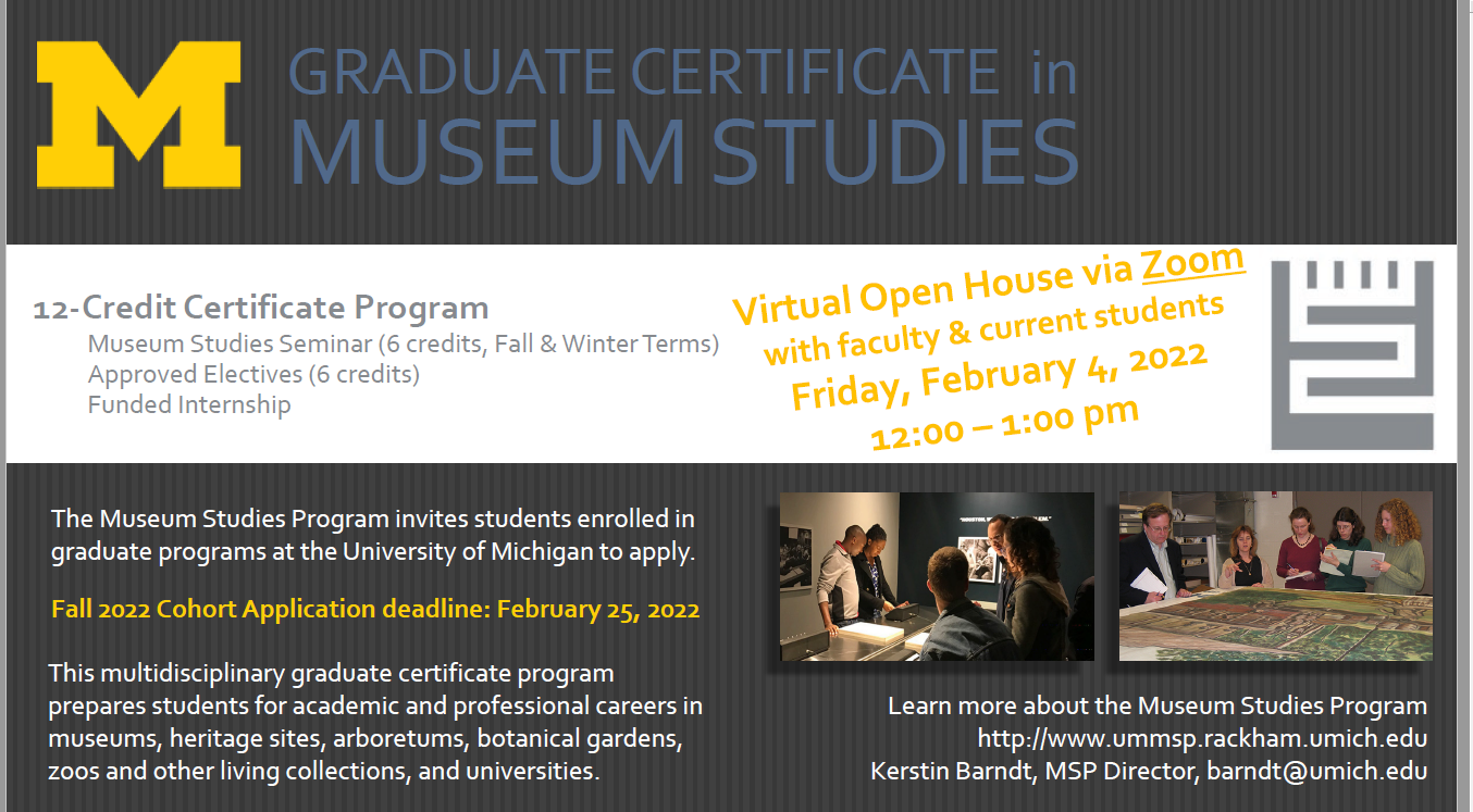 Department of Performance Studies Graduate Programs Open House