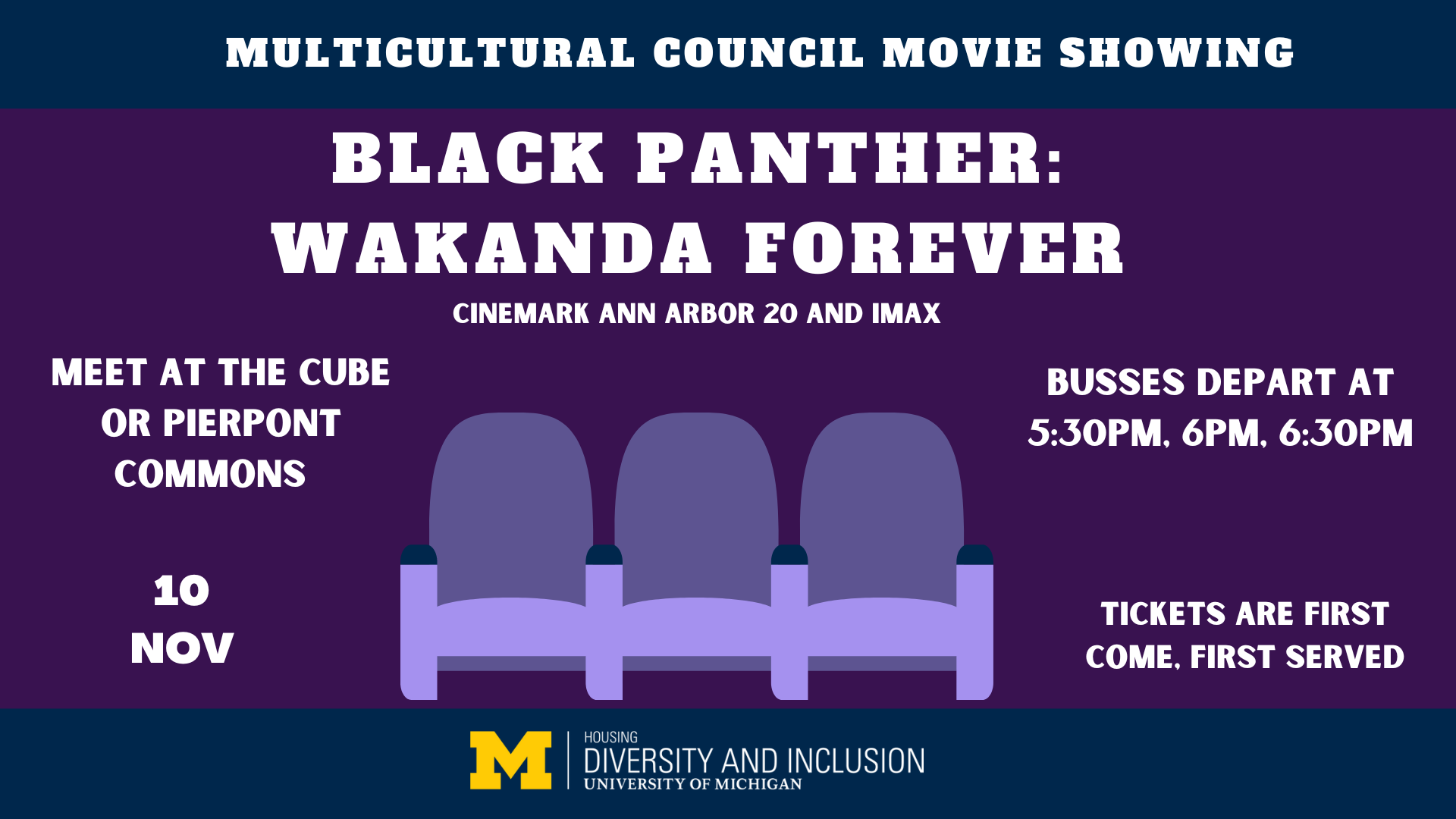 Expired Multicultural Council Film Screening Black Panther 2