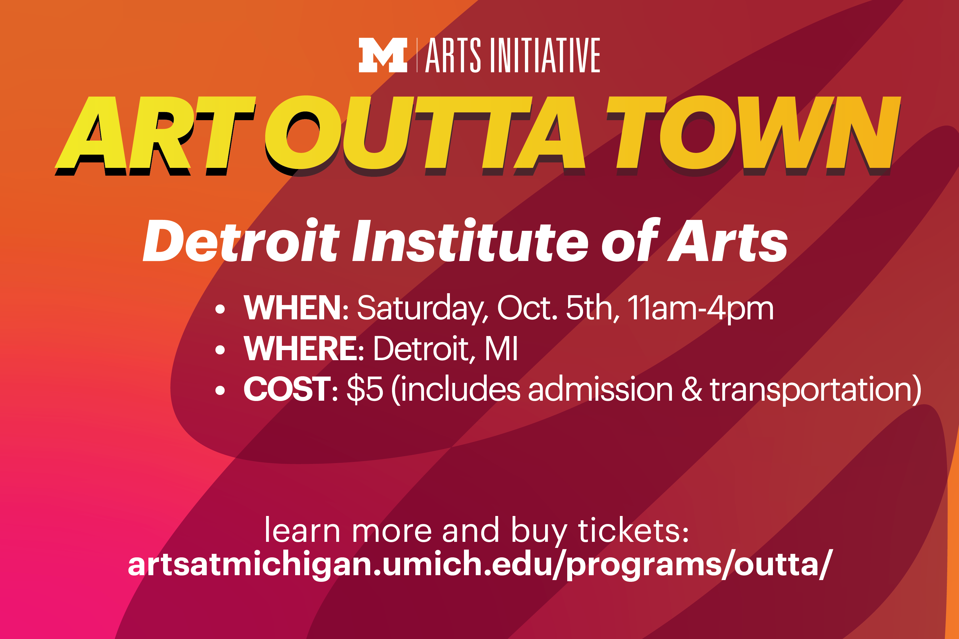 Expired) Art Outta Town: Detroit Institute of Arts | Happening @ Michigan, image size:3334x2223