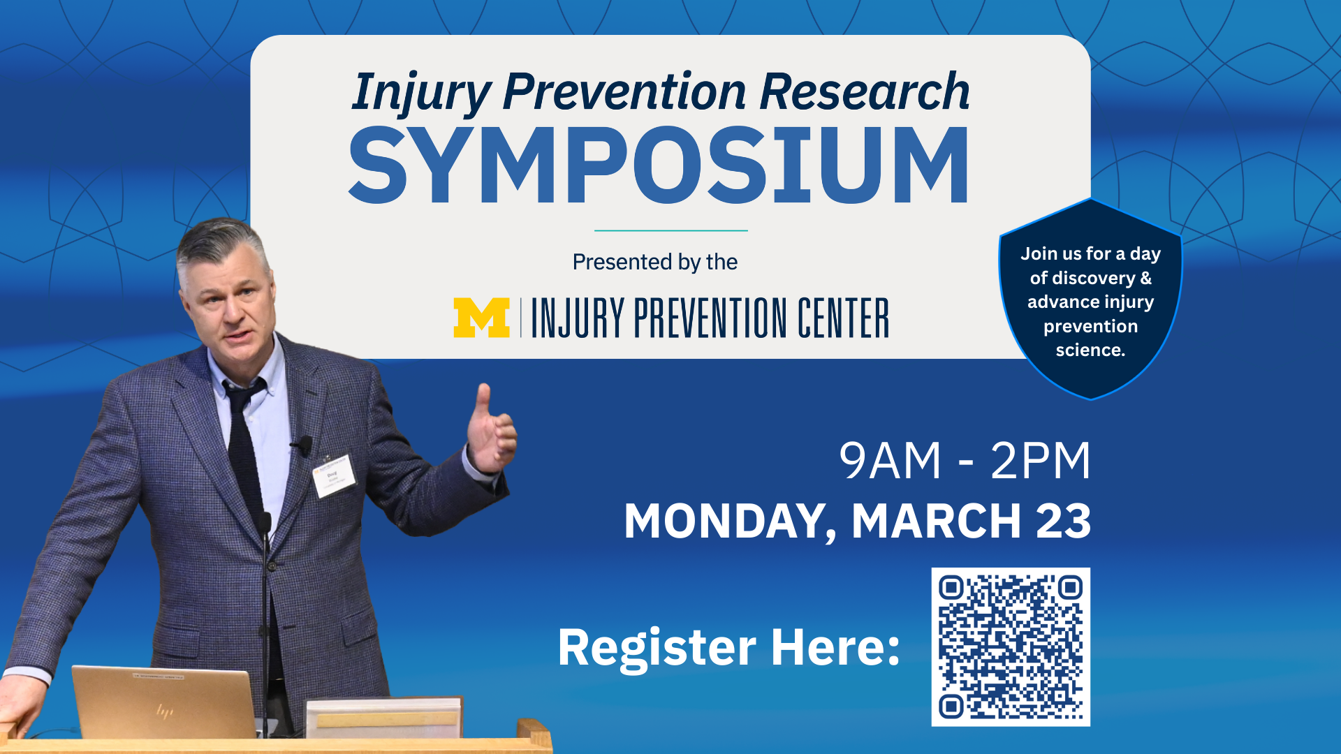健康・医学 Premed.info 2026 2026 Injury Prevention Research Symposium | Happening @ Michigan