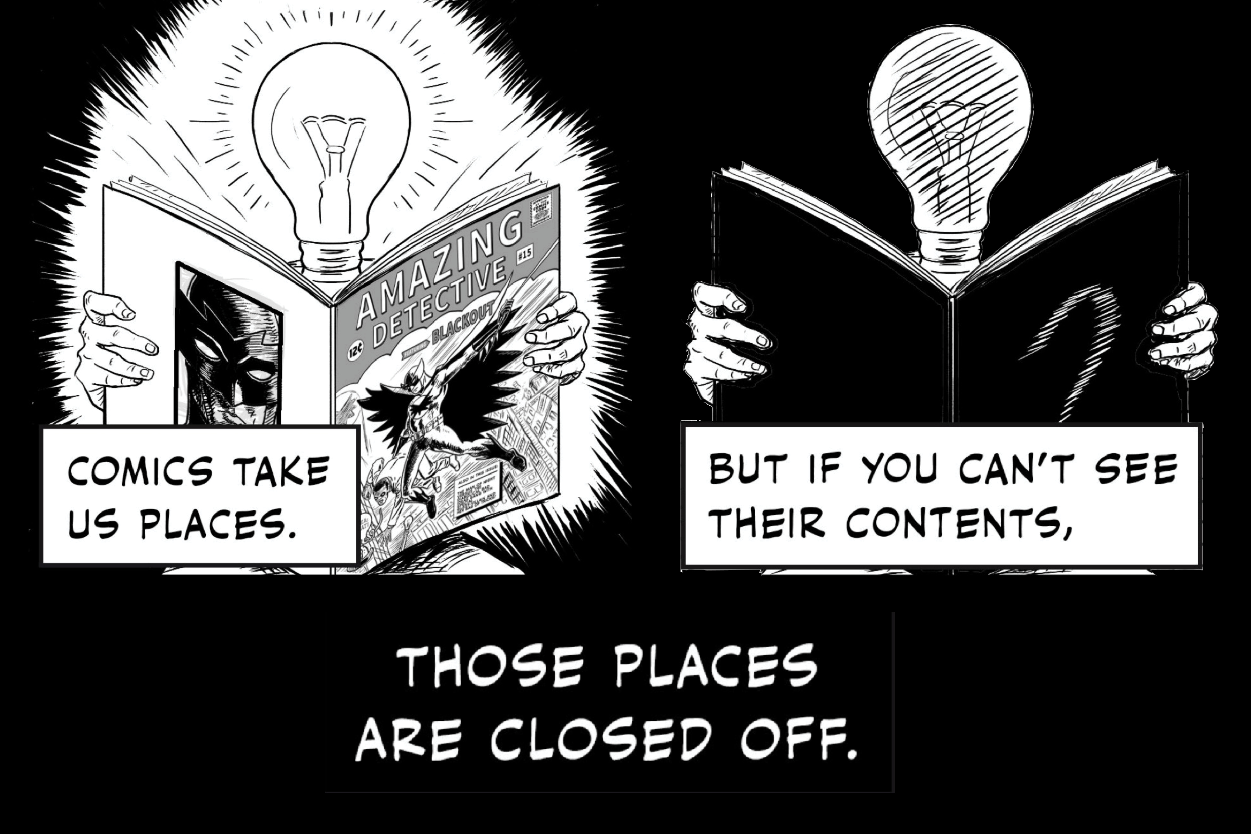 アート・デザイン・音楽 Androgyny magazine Beyond Sight Comics Beyond Sight | Happening @ Michigan
