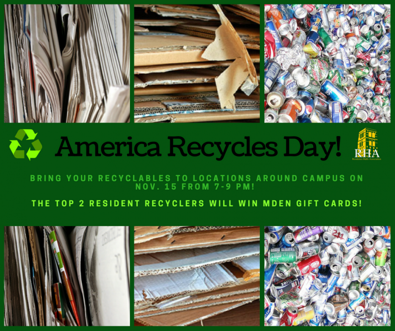america recycles day!