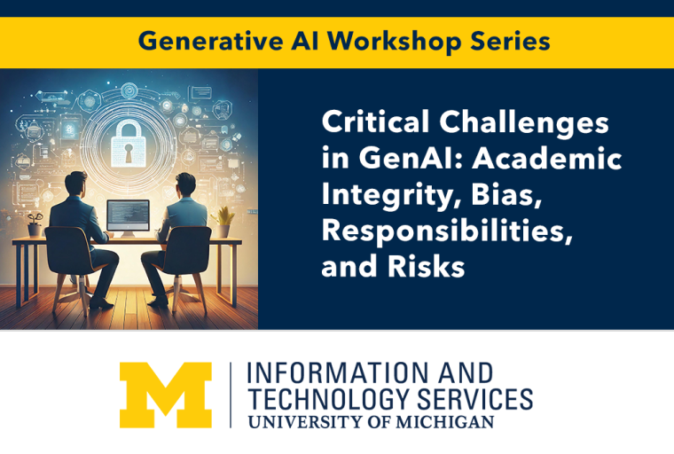 Graphic Critical Challenges in Generative AI: Academic Integrity, Bias, Responsibilities, and Risks