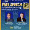 Free Speech and the Modern University: A campus conversation on research, teaching, and dialogue. Date: February 5 Time: 6–8 PM Location: Rackham Amphitheatre Featuring Sean Stevens (FIRE) & Prof. Kenneth Lowande Hosted by LSA Student Government × BridgeUMich
