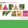 Ann Arbor Japan Week 2026 graphic that spells out "Japan Week" with various images inside the letters