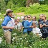 A group of adults on a Peony wonder walk