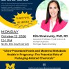 Caswell Diabetes Institute Seminar Series flyer featuring Rita Strakovsky, PhD, RD, and her October 12, 2026 seminar on ultra-processed foods and maternal metabolic health.