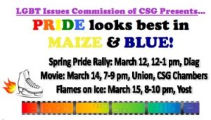 Spring Pride Week Events