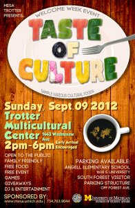 Taste of Culture Flyer