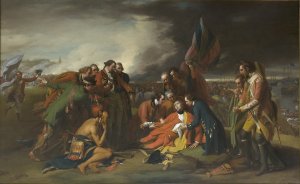 Benjamin West, Death of Wolfe, 1770, oil on canvas, William L. Clements Library,