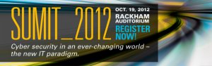 SUMIT_2012 October 19 - Register Now.