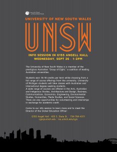 UNSW Info Session