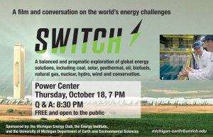 "SWITCH" a film and conversation on the world's energy challenges "SWITCH" a film and conversation on the world's energy challenges