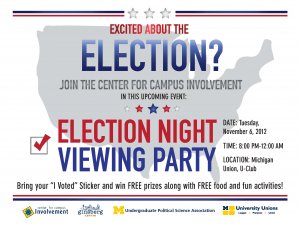 Election Night Viewing Party Election Night Viewing Party