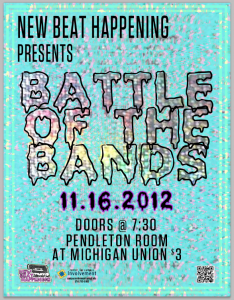 Battle of the Bands Poster Battle of the Bands Poster