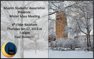 Winter Mass Meeting Flyer
