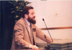 Konstanty Gebert at the University of Michigan, 1999 Konstanty Gebert at the University of Michigan, 1999