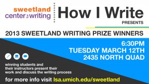How I Write event flyer How I Write event flyer