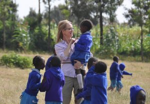 UMSN Master's student Belinda Fish in Kenya UMSN Master's student Belinda Fish in Kenya