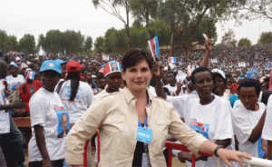 Kira Kay reporting on the 2010 elections in Rwanda.