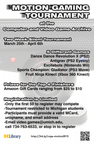 Official tournament poster Official tournament poster