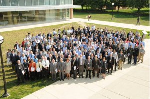 2012 group photo of event attendees