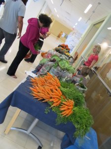 Fresh produce at NCRC Produce Day 