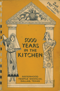 Cover image of "5000 Years in the Kitchen"