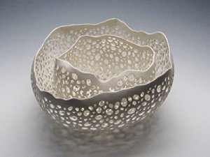 Pierced Porcelain by Kate Tremel