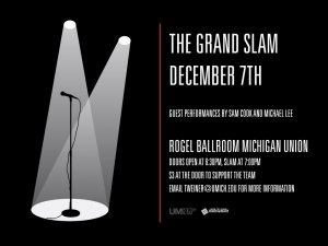 The Grand Slam on December 7th from 6:30p -9p