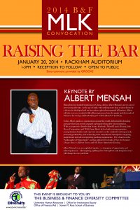 Raising the Bar Keynote by Albert Mensah Raising the Bar Keynote by Albert Mensah