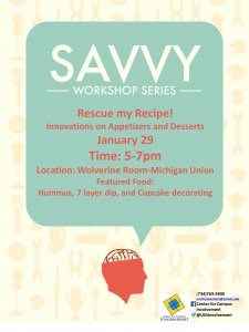 Savvy Workshop on 1/29/2014 in Wolverine of Michigan Union