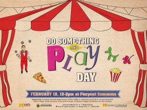 Play Day on 2/12 in Pierpont from 12-2p