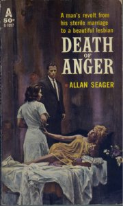 Book cover "Death of Anger" by Allan Seager