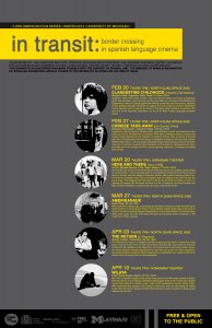 Latin American Film Series Poster.