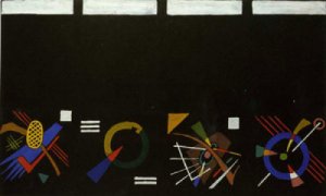 Designs for installation at the Juryfreie Kunstschau Berlin, Kandinsky, 1922 Designs for installation at the Juryfreie Kunstschau Berlin, Kandinsky, 1922