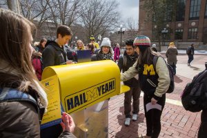 Hail Yeah! U-M's Student Day of Thanks