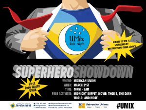 UMix on 3/21 from 10p-2a in the Union