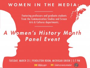 Women's Panel on 3/25 