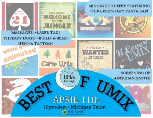  Best of UMix on 4/11/2014 in the Union