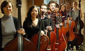 Photograph of doctoral strings students courtesy of the U-M School of Music, The