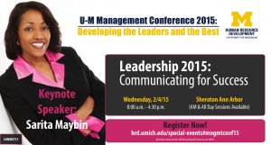 U-M Management Conference 2015
