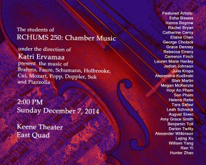 Chamber Music 2014
