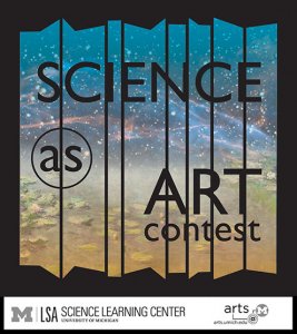 Science as Art logo -- LSA