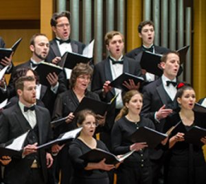 photograph of the Vocal Arts Ensemble by John S. Christensen/Jasper Sailfin Phot