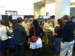 Beyond the Diag Students at Fair