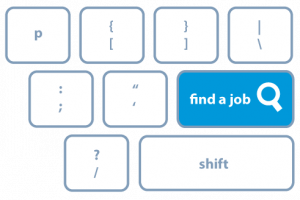 find a job graphic