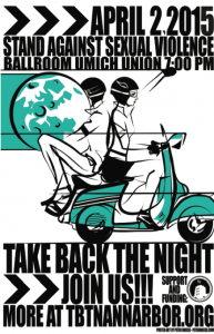 Michigan TBTN March and Rally Poster